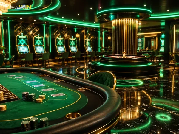 Tampilan utama topanwin dengan pilihan permainan online